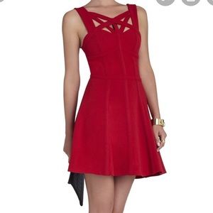 Stunning BCBG red dress